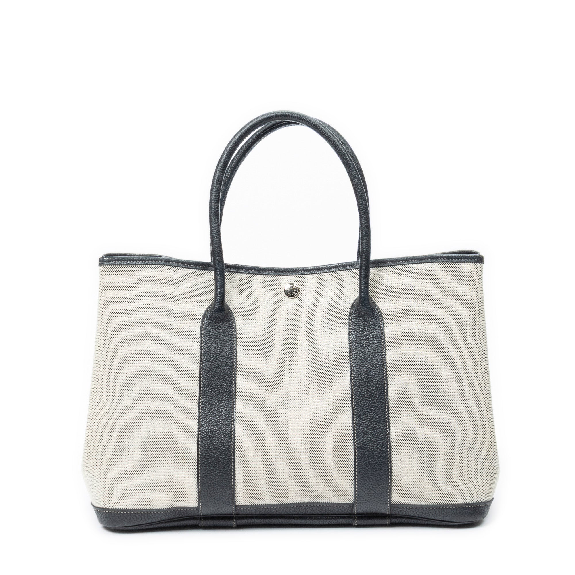 Shoulder Bag Garden Party PM Black Toile H Canvas