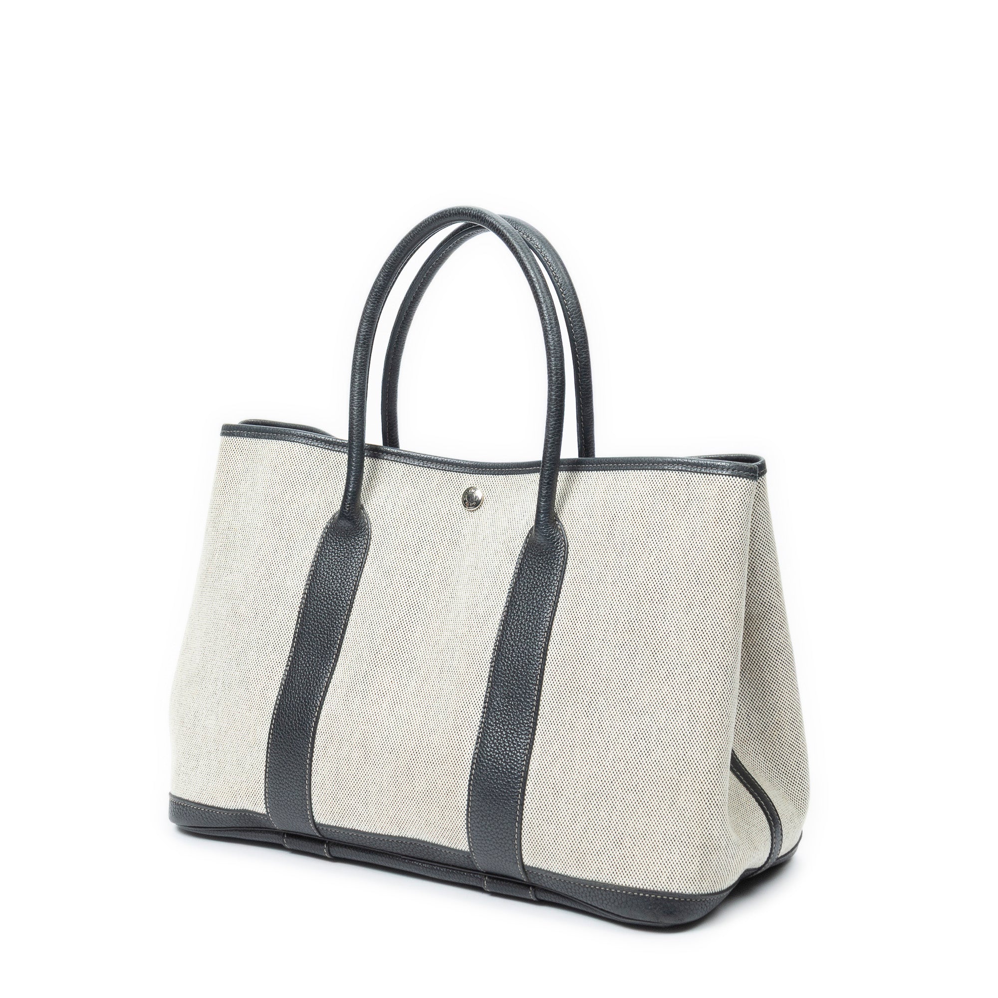 Shoulder Bag Garden Party PM Black Toile H Canvas