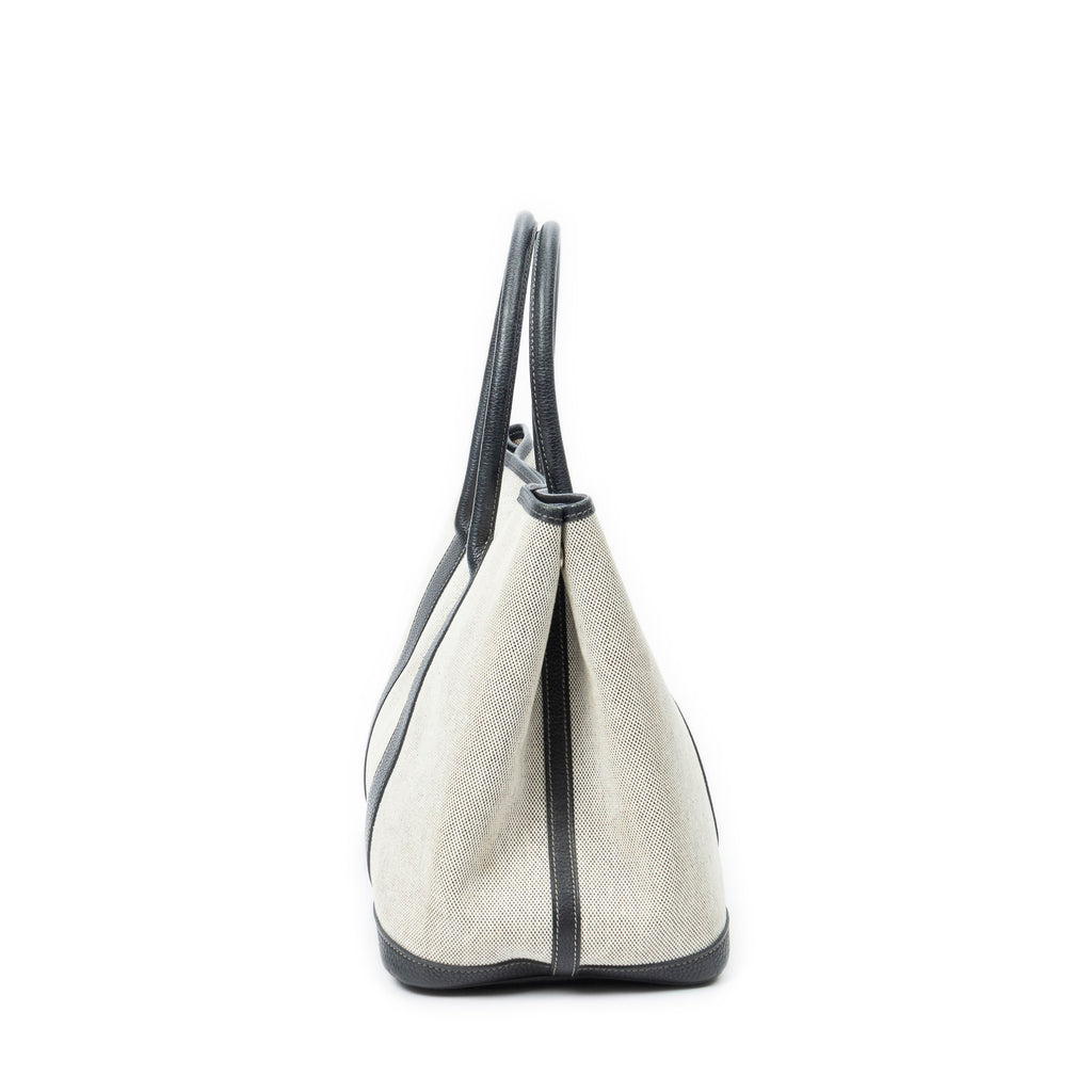 Shoulder Bag Garden Party PM Black Toile H Canvas