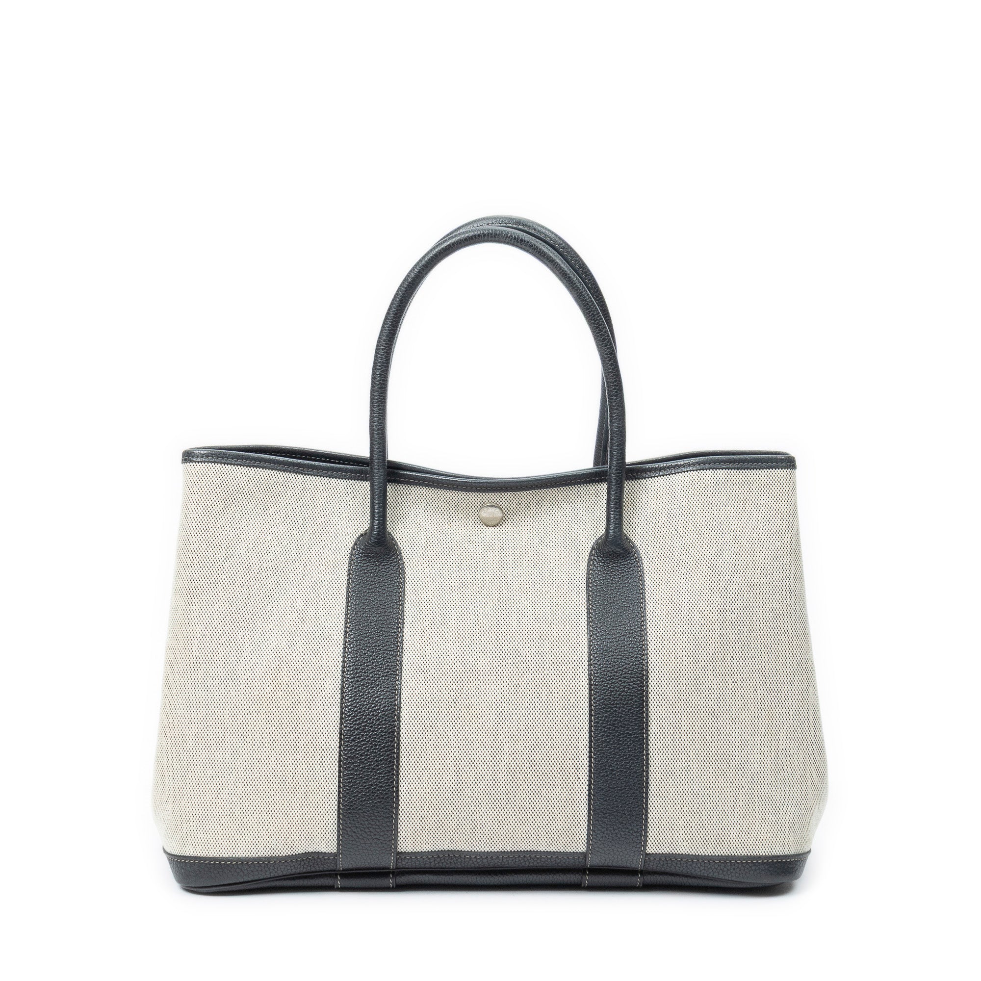 Shoulder Bag Garden Party PM Black Toile H Canvas