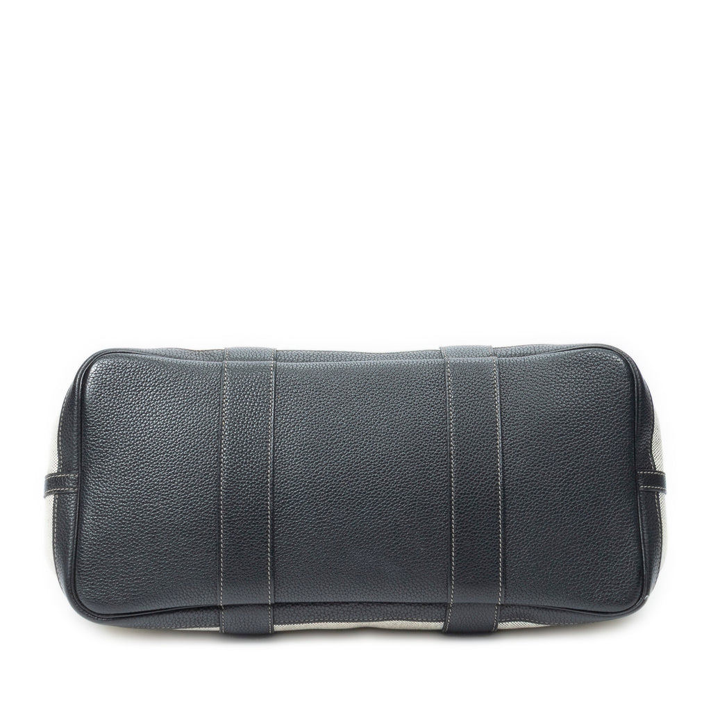 Shoulder Bag Garden Party PM Black Toile H Canvas