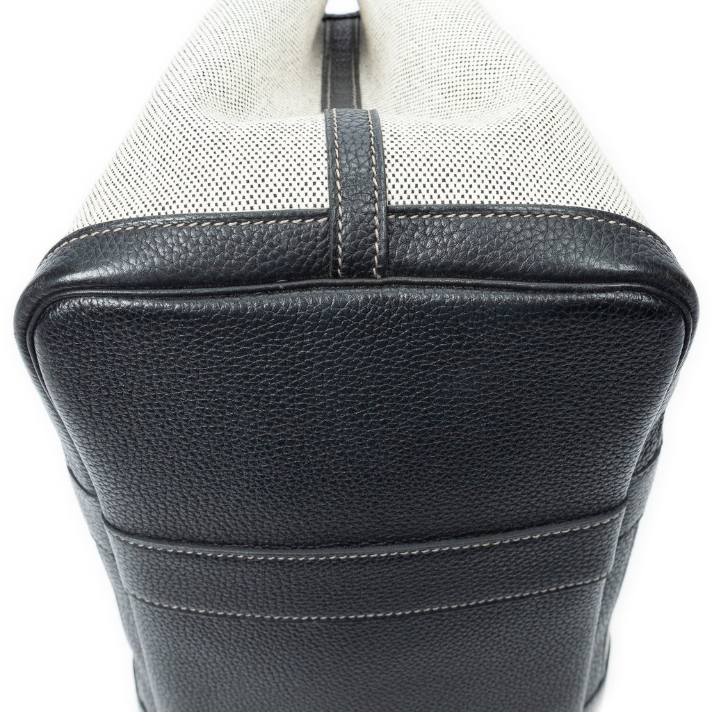 Shoulder Bag Garden Party PM Black Toile H Canvas