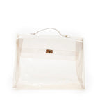 Shoulder Bag Kelly Souvenir Transparent Resin
