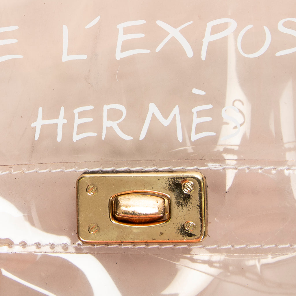 Shoulder Bag Kelly Souvenir Transparent Resin