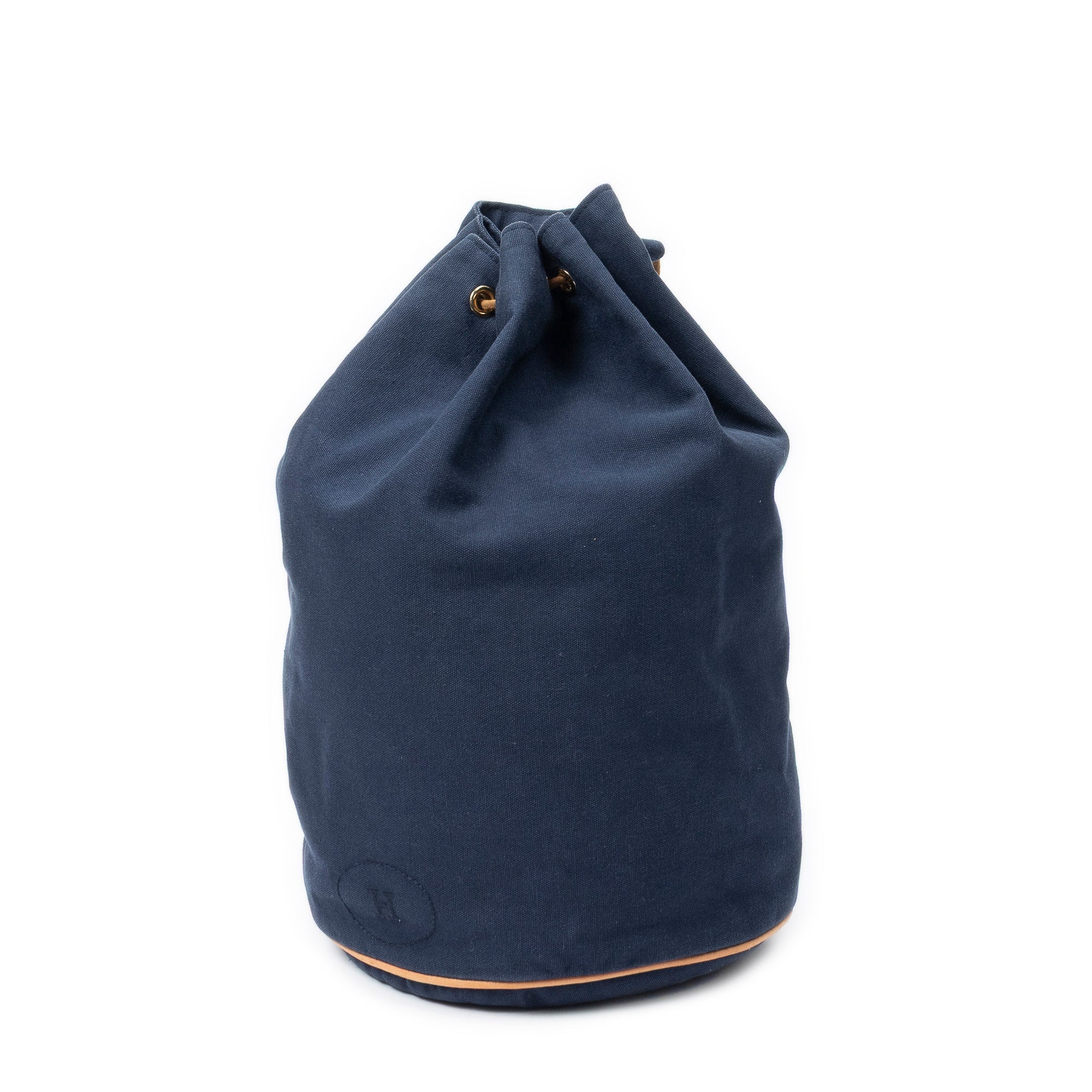 Shoulder Bag Polochon Mimile Navy Toile Officier Canvas