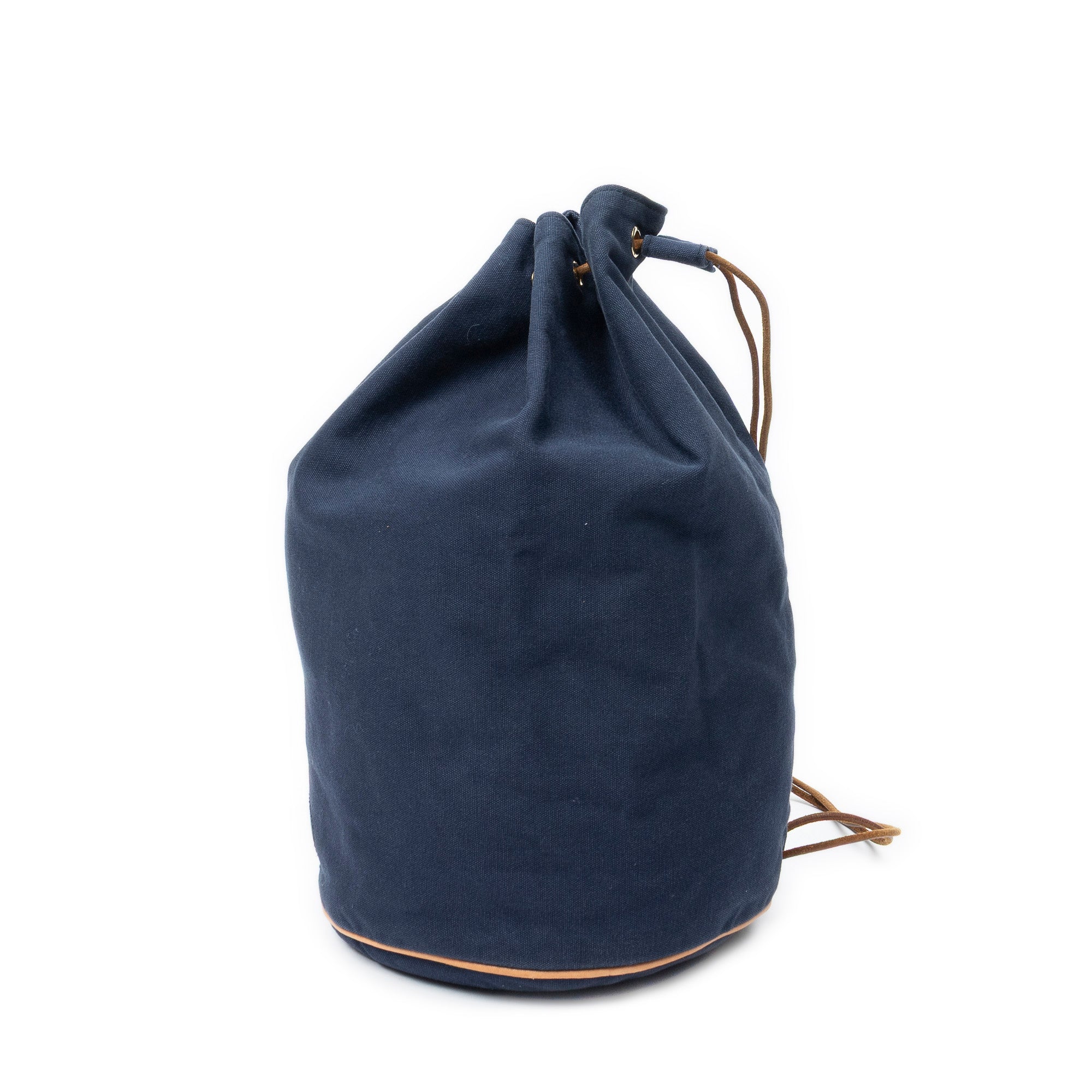 Shoulder Bag Polochon Mimile Navy Toile Officier Canvas