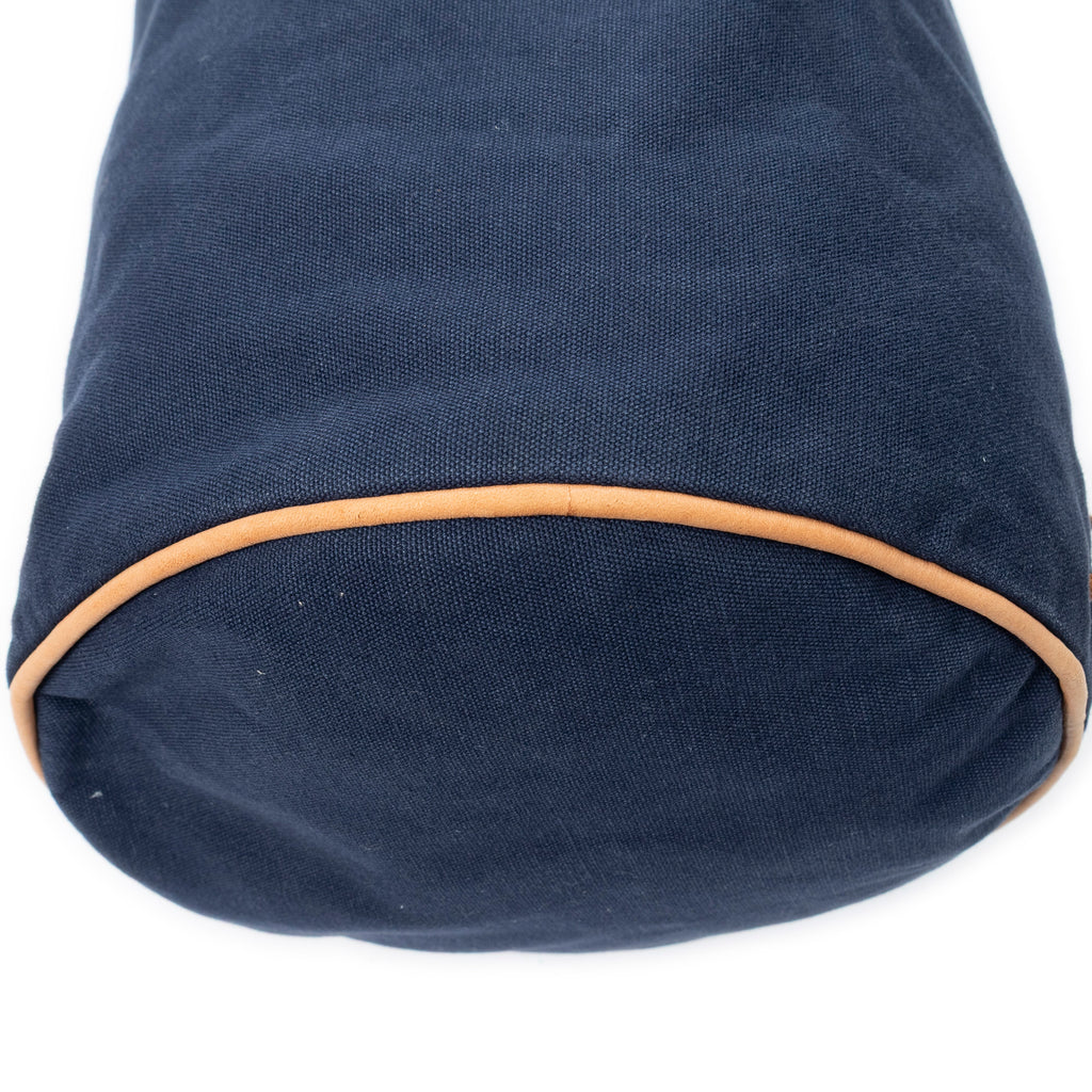 Shoulder Bag Polochon Mimile Navy Toile Officier Canvas