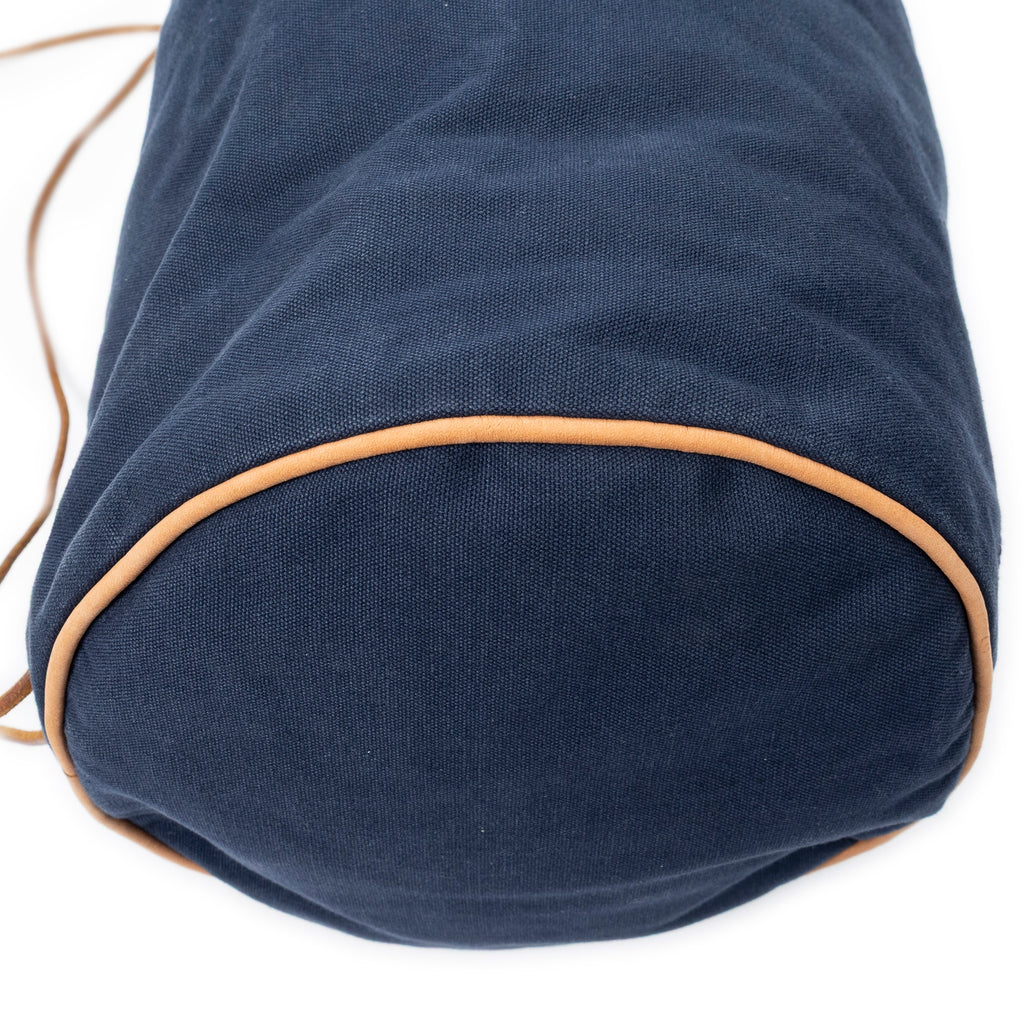 Shoulder Bag Polochon Mimile Navy Toile Officier Canvas