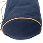 Shoulder Bag Polochon Mimile Navy Toile Officier Canvas