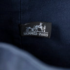 Shoulder Bag Polochon Mimile Navy Toile Officier Canvas