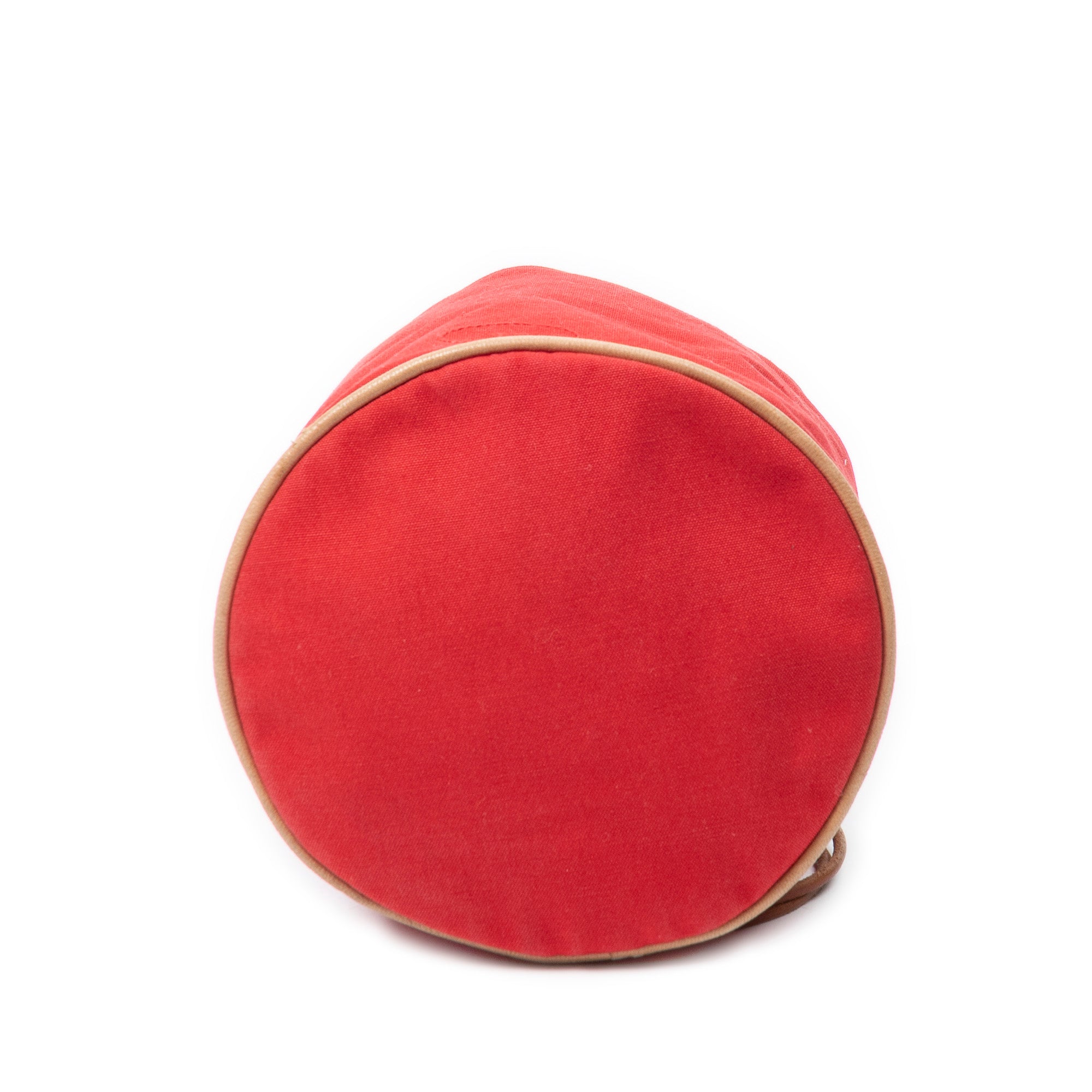 Shoulder Bag Polochon Mimile Red Toile Officier Canvas