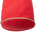 Shoulder Bag Polochon Mimile Red Toile Officier Canvas