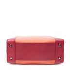 Handbag Amazona 36 Orange Grained Calfskin Leather
