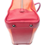 Handbag Amazona 36 Orange Grained Calfskin Leather