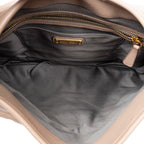 Shoulder Bag Coffer Double Pocket Hobo Light Pink Nappa Matelasse Leather