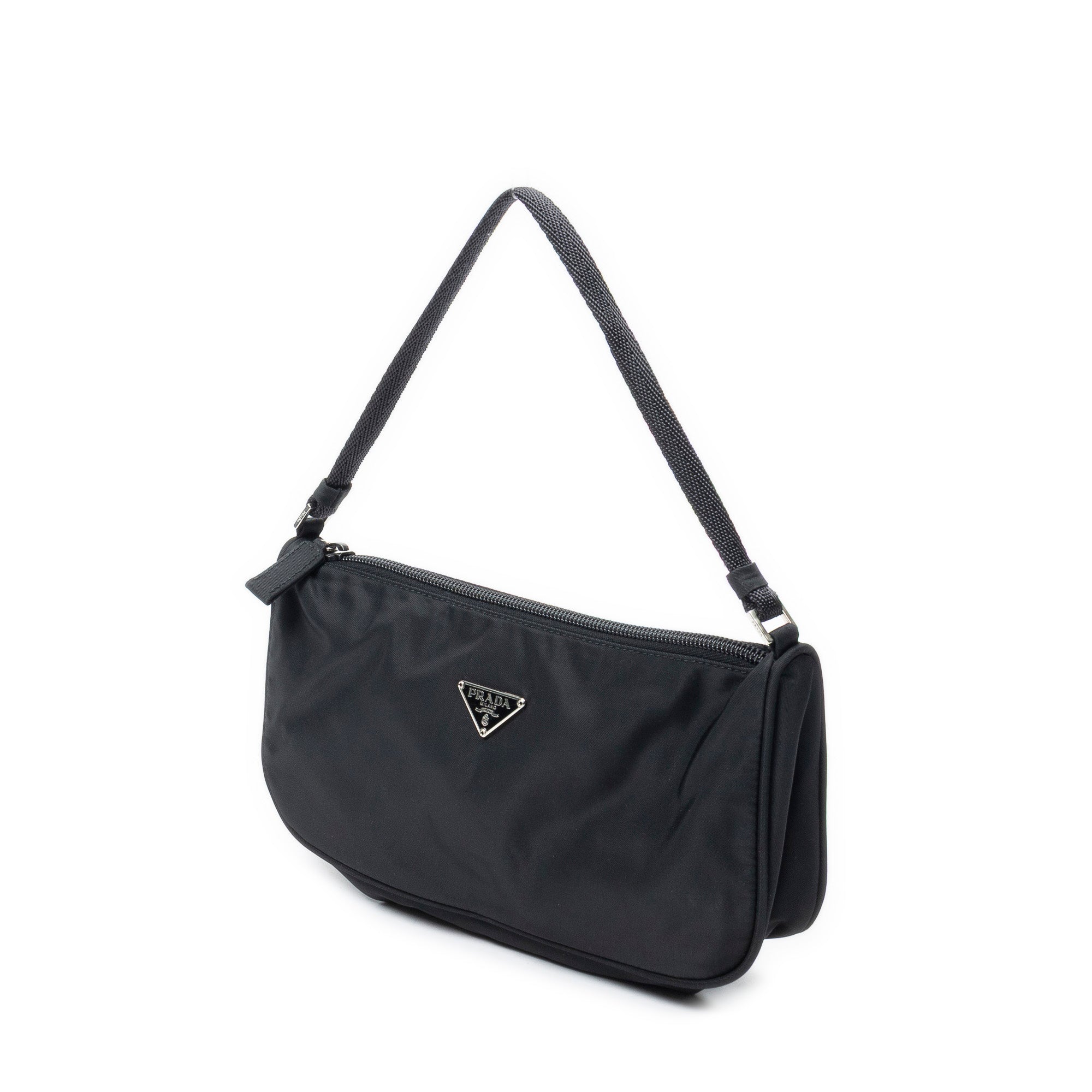 Pouch Accessory Pouch Black Nylon Canvas