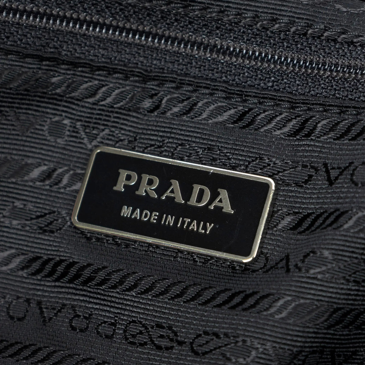 Mochila grande con cordón de ajuste lona de nailon negra