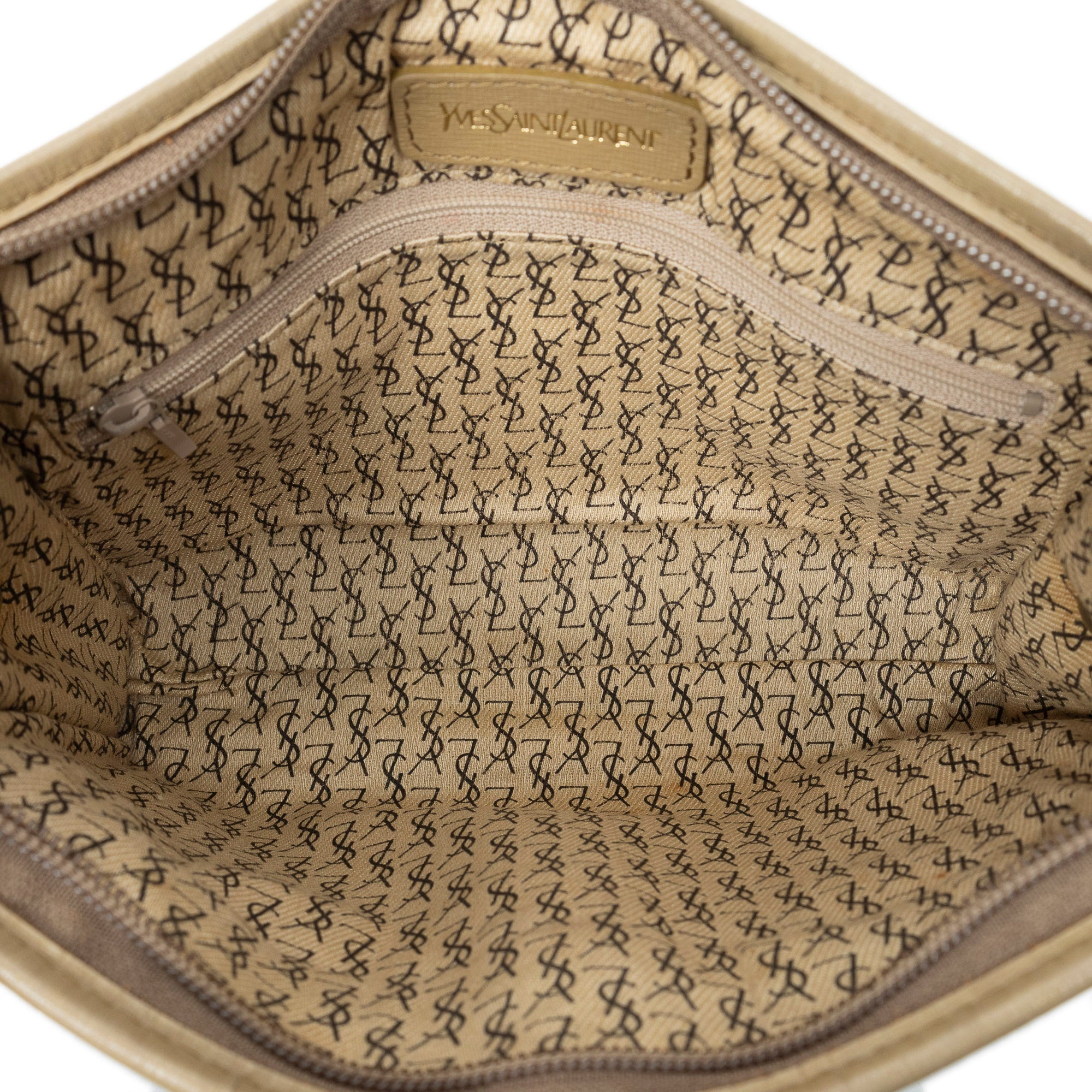 Pouch Vintage Toiletry Pouch Brown Giraffe Print Coated Canvas