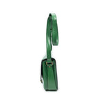 Shoulder Bag Cartouchiere Black Stitching MM Green Epi