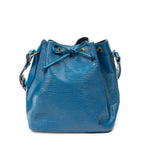 Shoulder Bag Noe PM Blue Epi