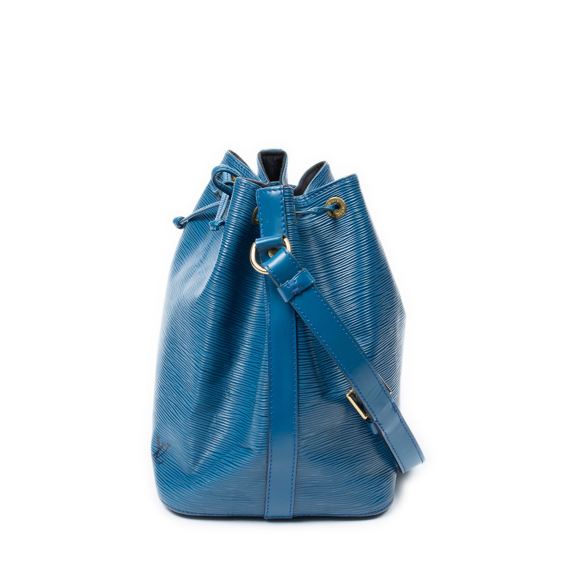 Shoulder Bag Noe PM Blue Epi