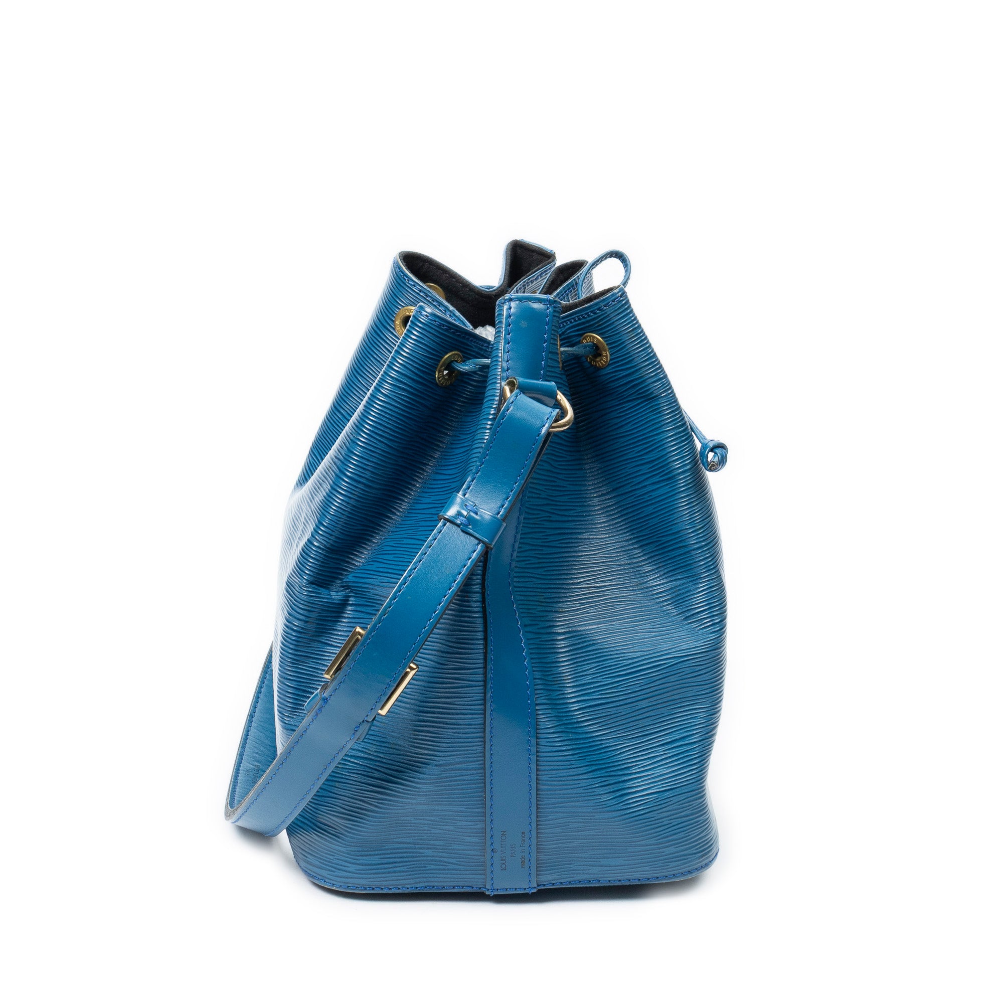 Shoulder Bag Noe PM Blue Epi