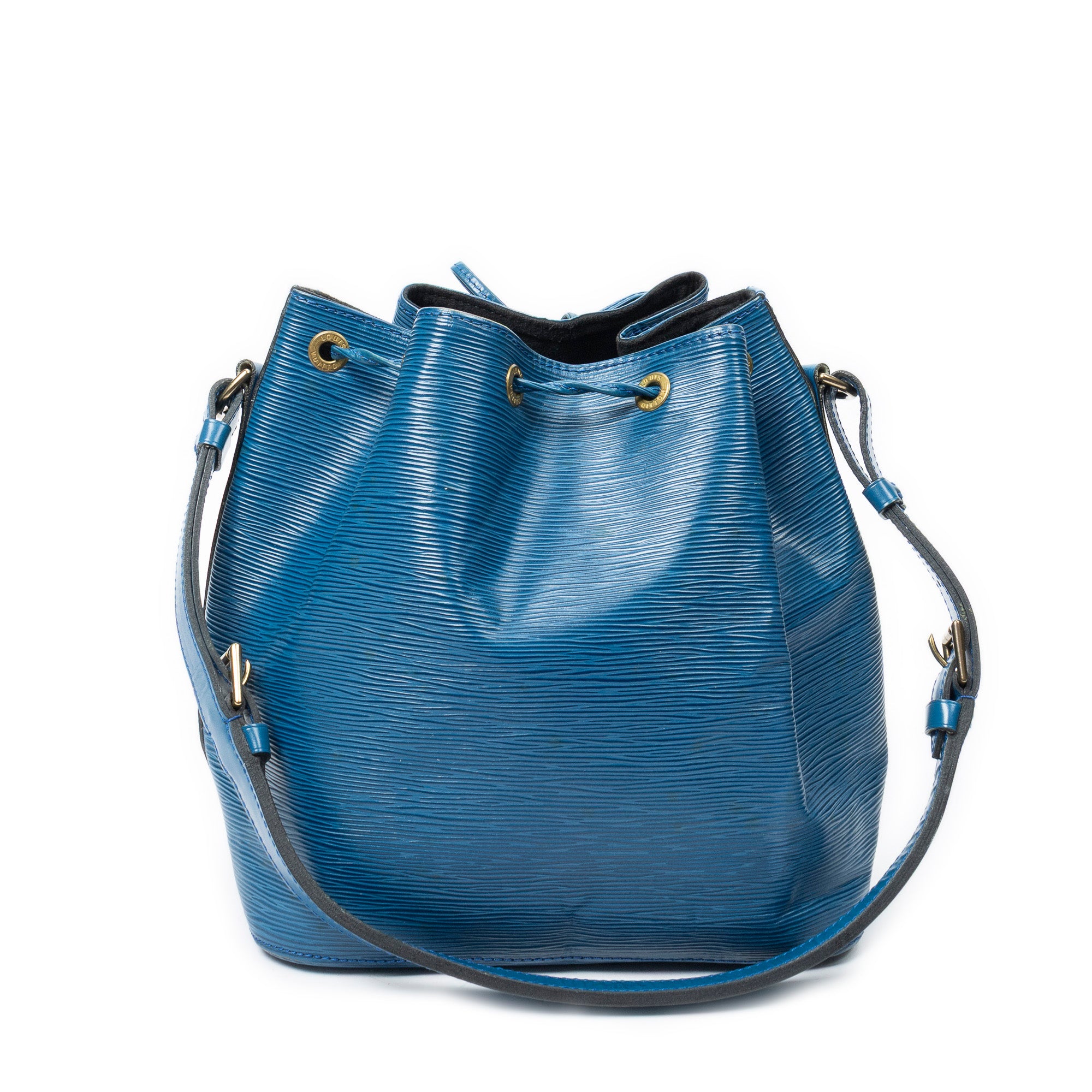 Shoulder Bag Noe PM Blue Epi