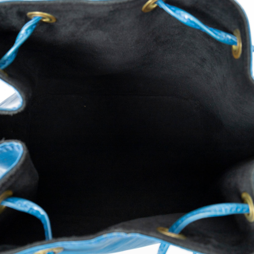 Shoulder Bag Noe PM Blue Epi