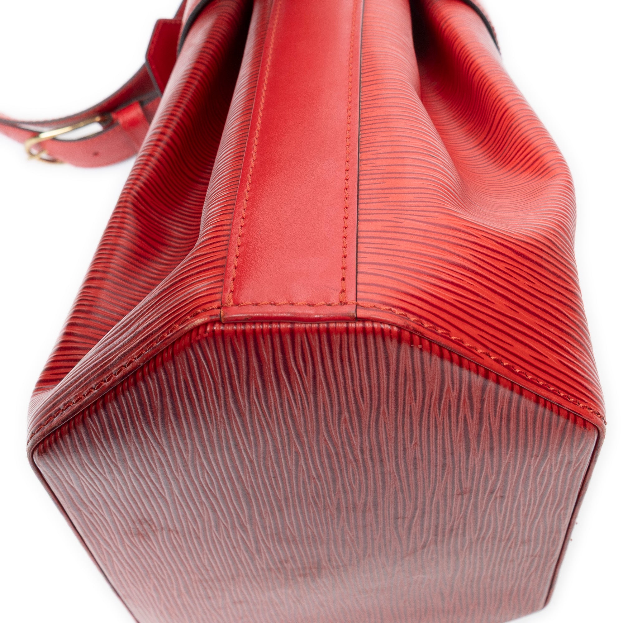 Shoulder Bag Sac D'Epaule PM Red Epi