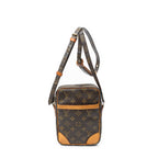 Shoulder Bag Danube Brown Monogram Canvas