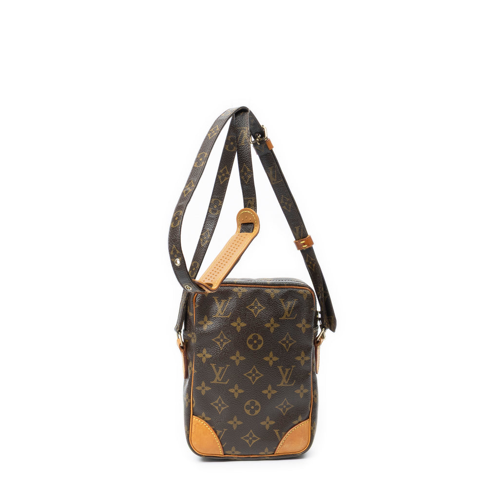Shoulder Bag Danube Brown Monogram Canvas