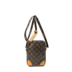 Shoulder Bag Danube Brown Monogram Canvas