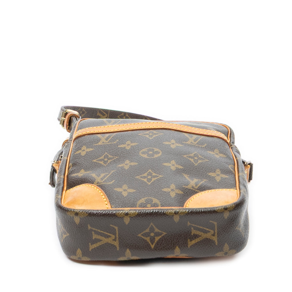 Shoulder Bag Danube Brown Monogram Canvas