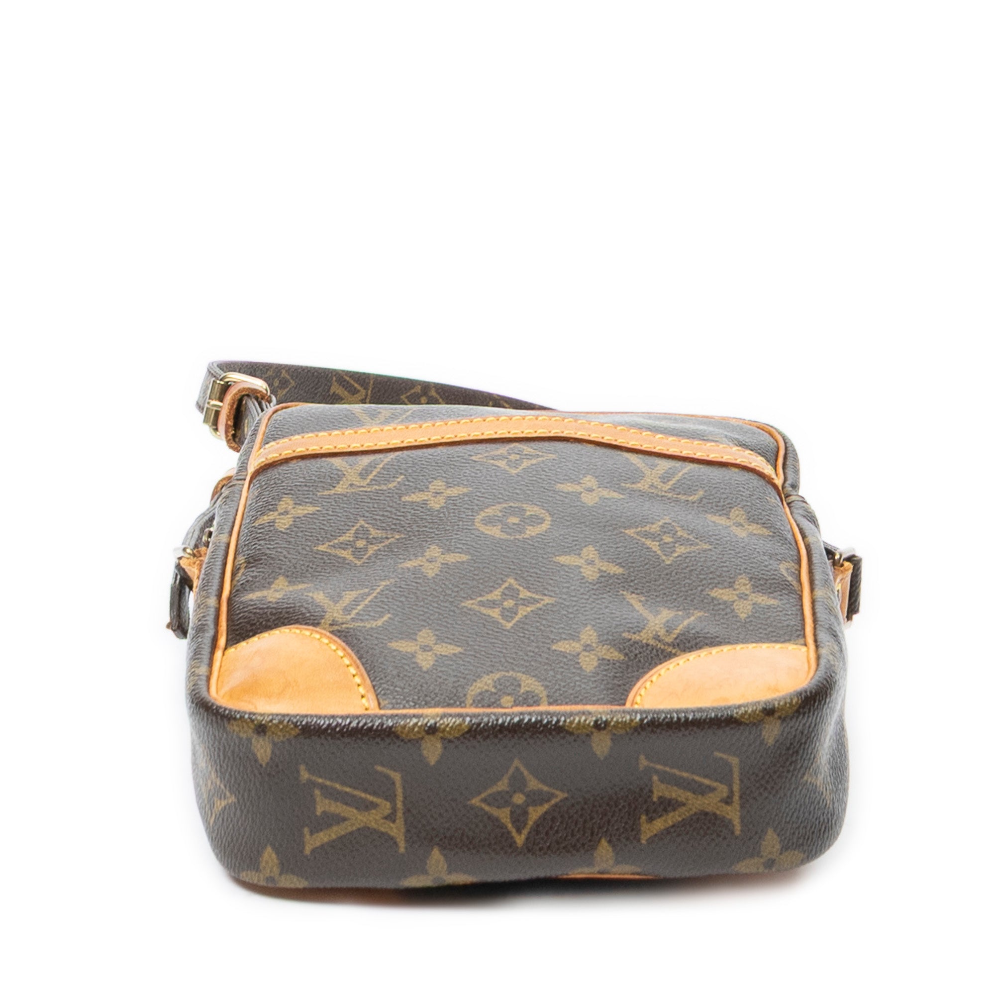 Shoulder Bag Danube Brown Monogram Canvas