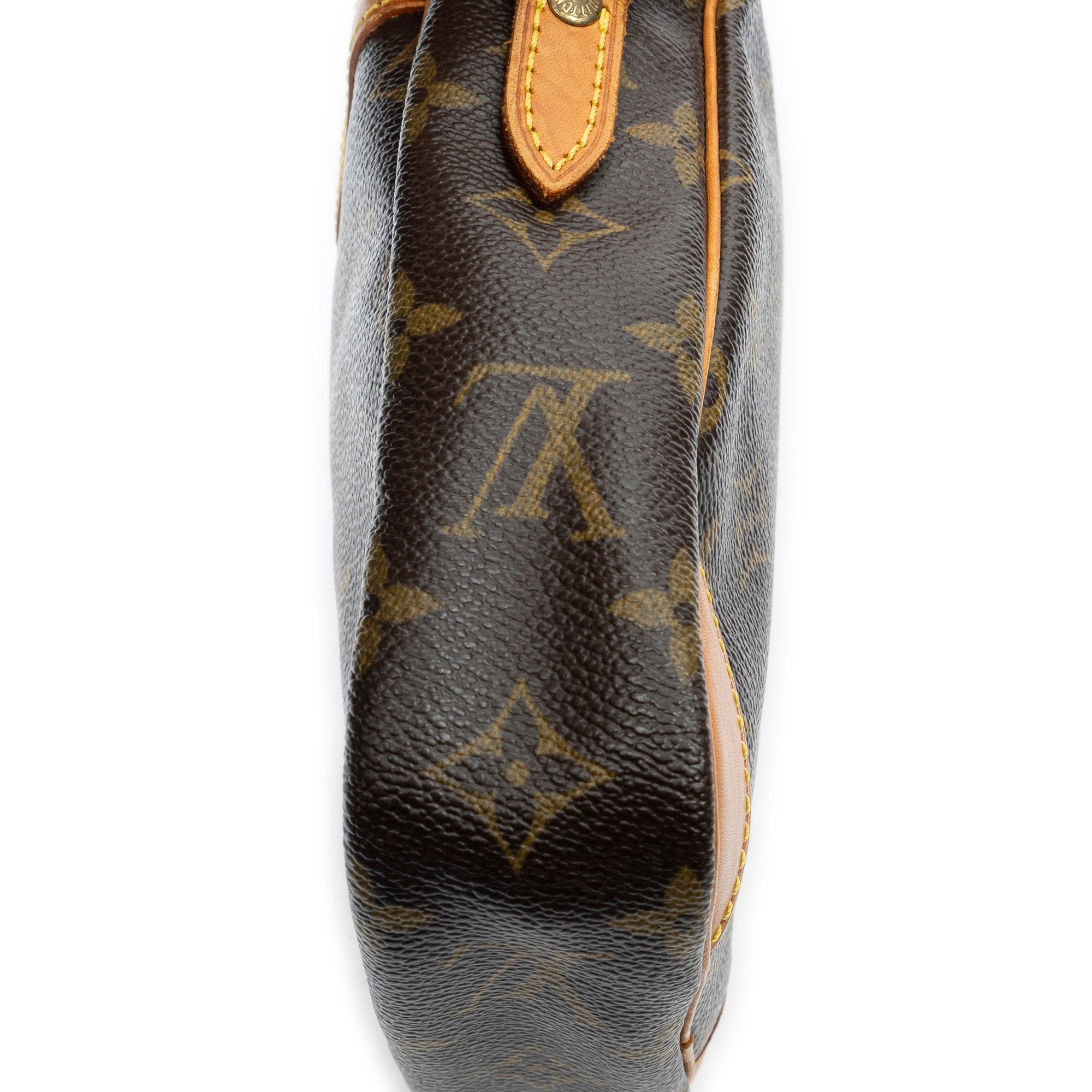 Shoulder Bag Danube Brown Monogram Canvas
