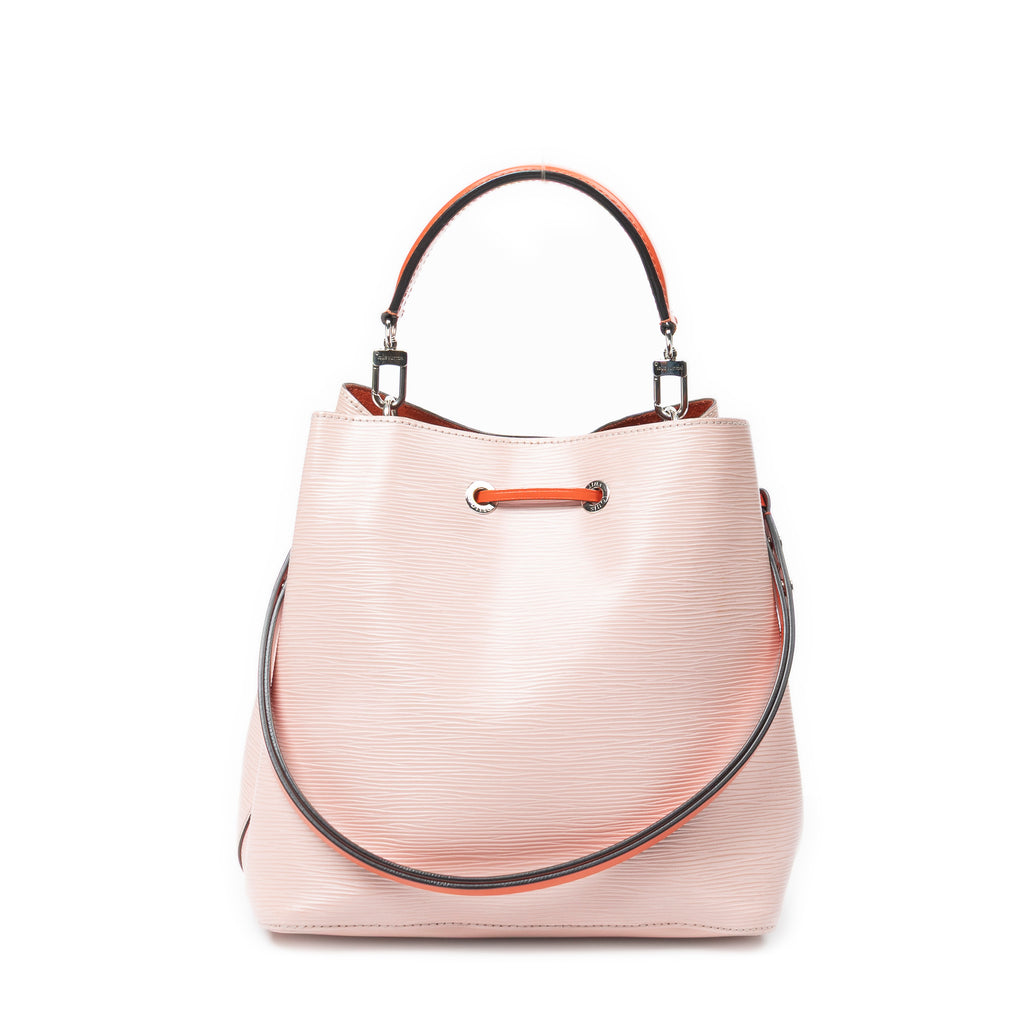 Shoulder Bag NeoNoe Bicolor MM Rose Ballerine Epi