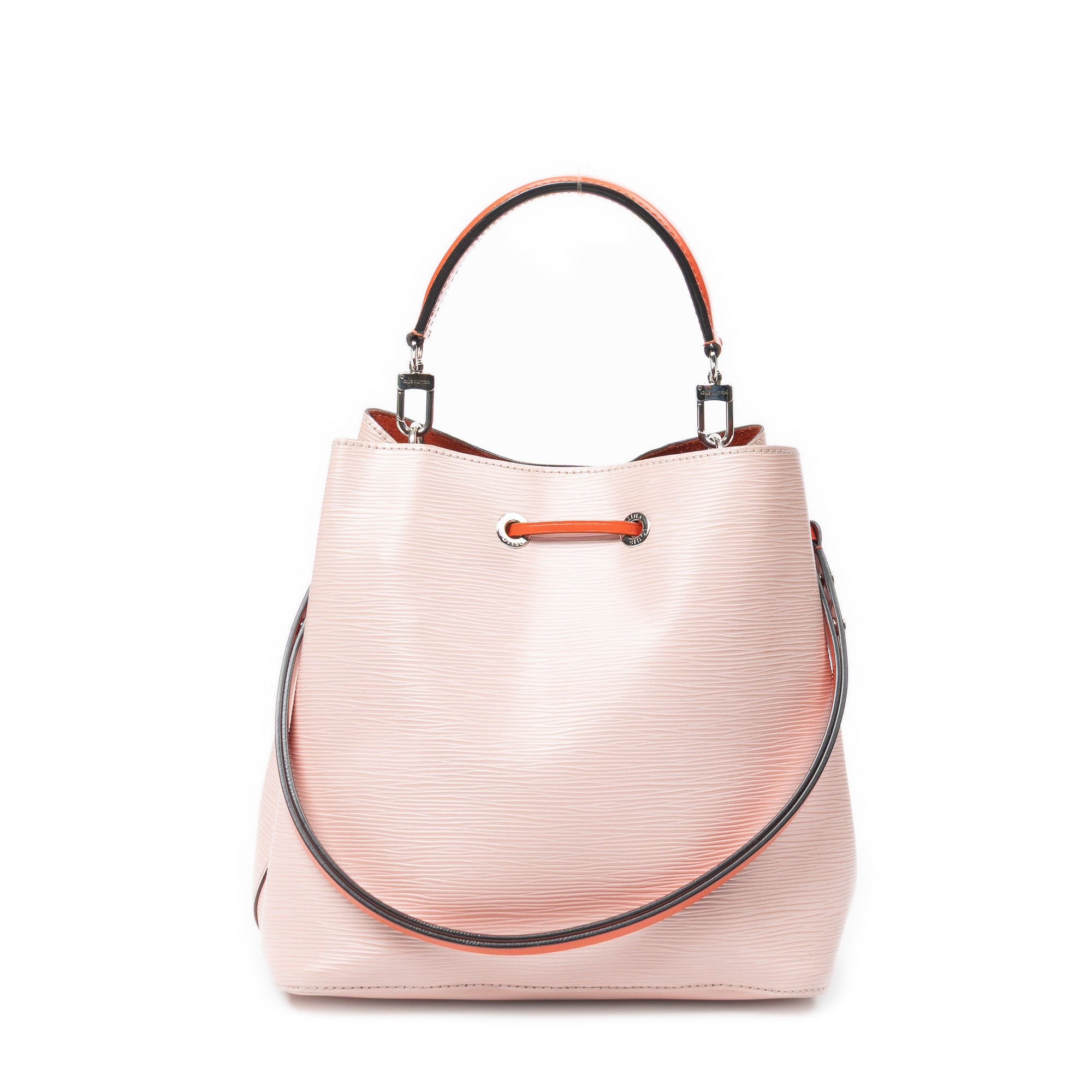 Shoulder Bag NeoNoe Bicolor MM Rose Ballerine Epi