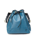 Shoulder Bag Noe Bicolor PM Blue Epi