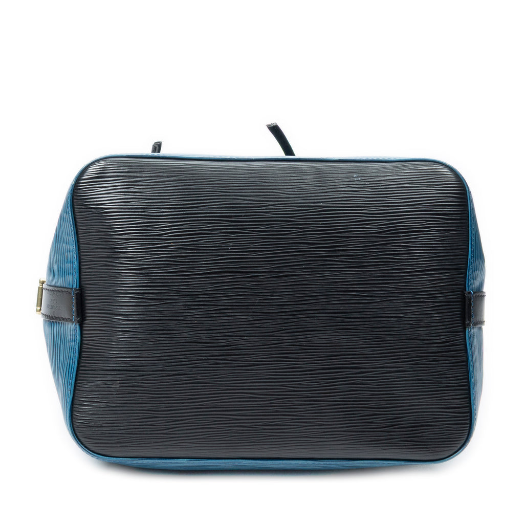 Shoulder Bag Noe Bicolor PM Blue Epi