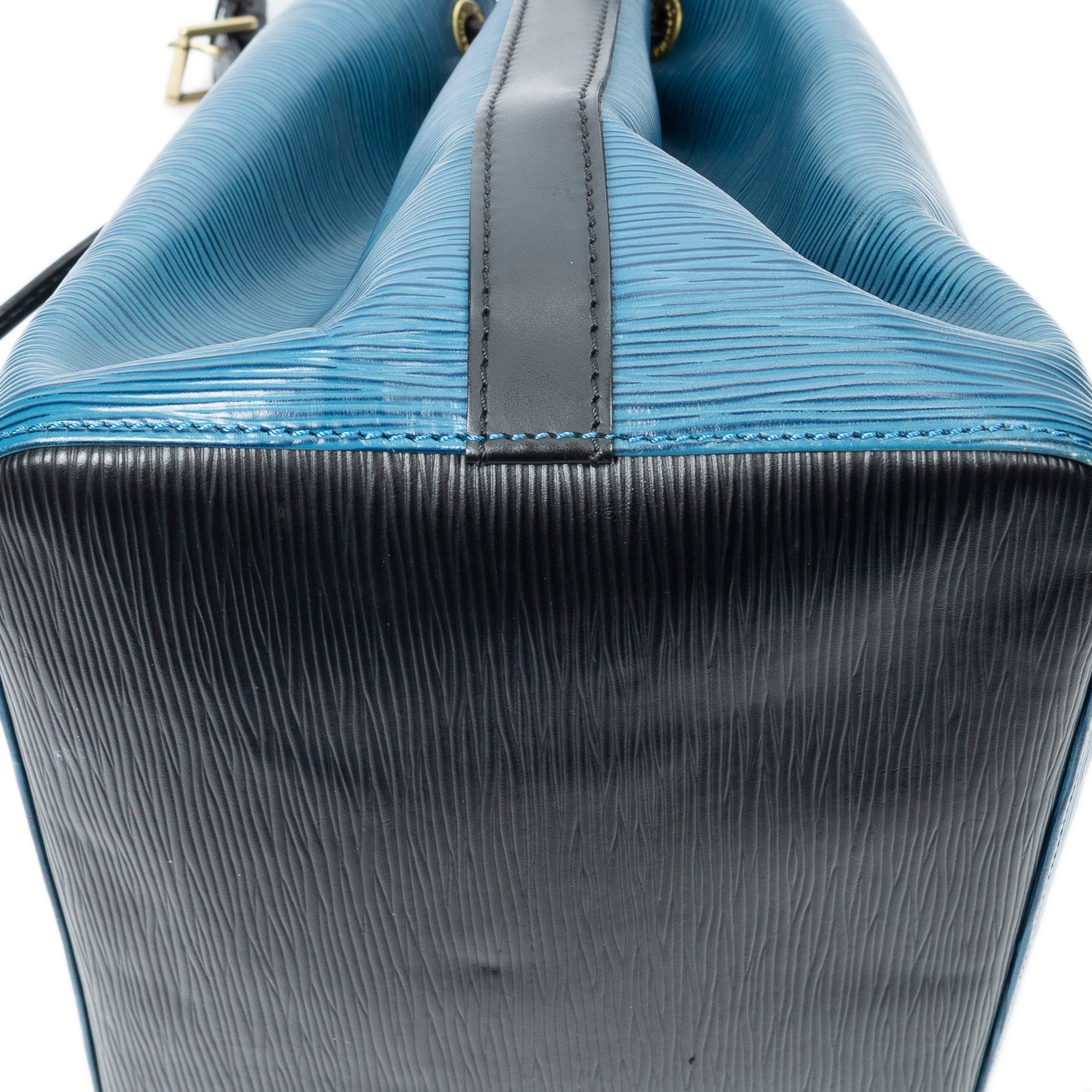 Shoulder Bag Noe Bicolor PM Blue Epi