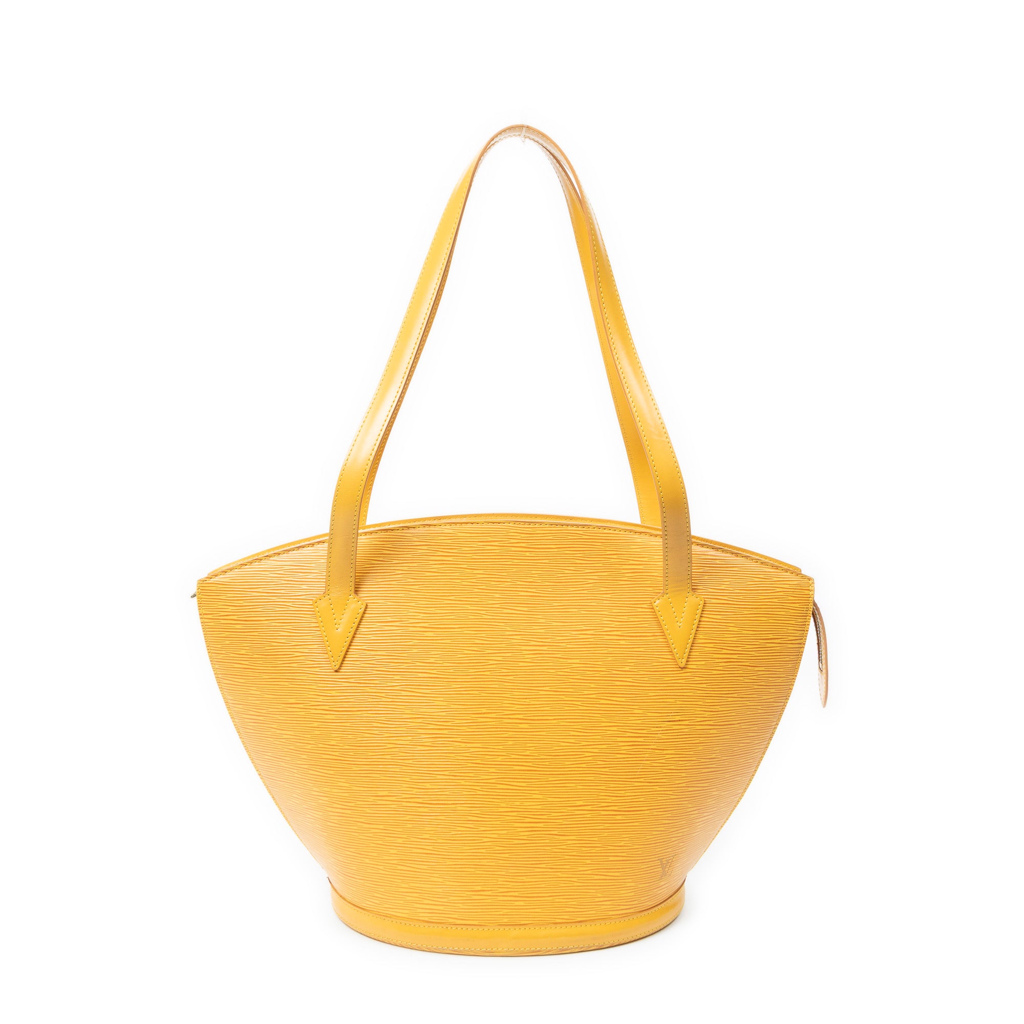 Shoulder Bag St-Jacques Shopping GM Yellow Epi