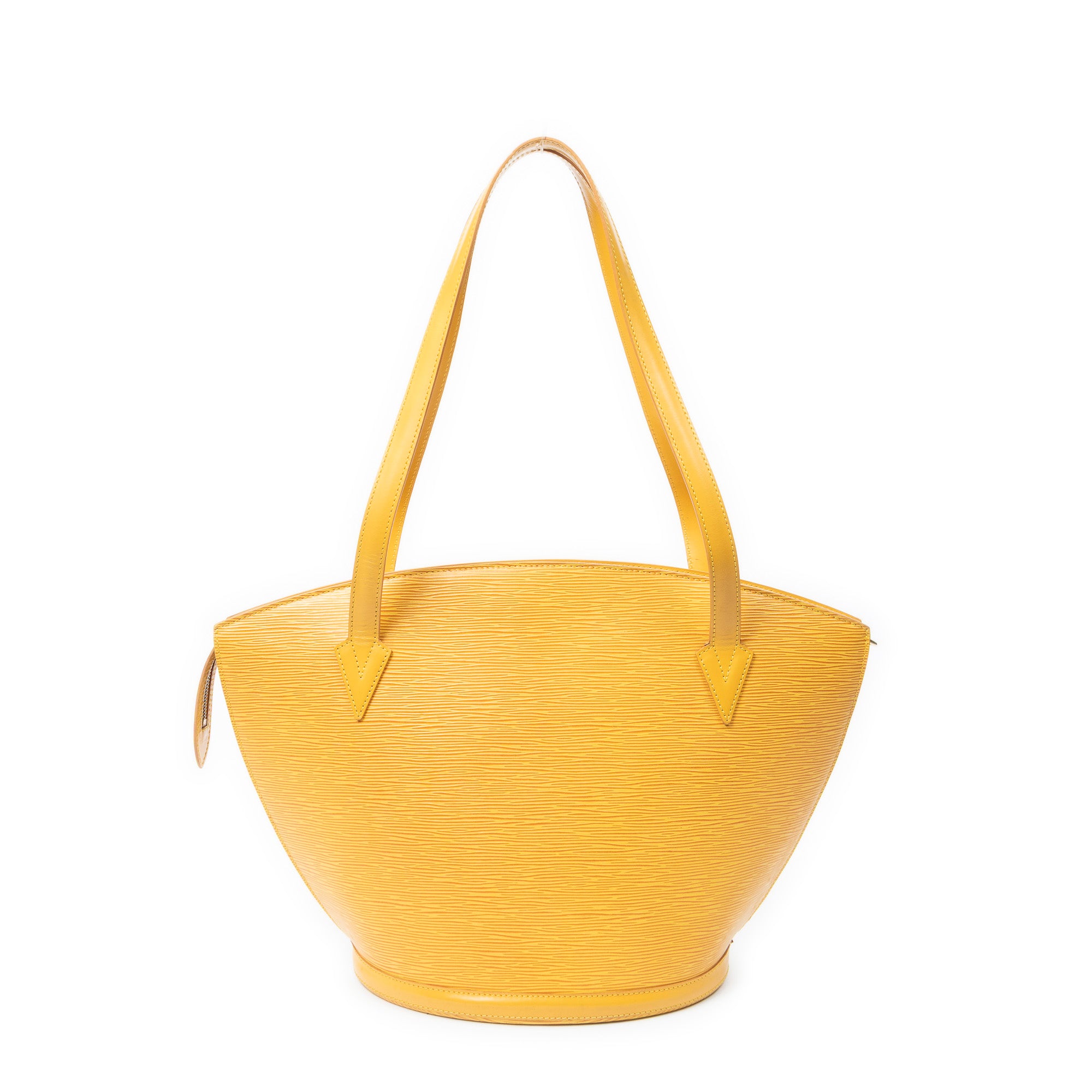 Shoulder Bag St-Jacques Shopping GM Yellow Epi