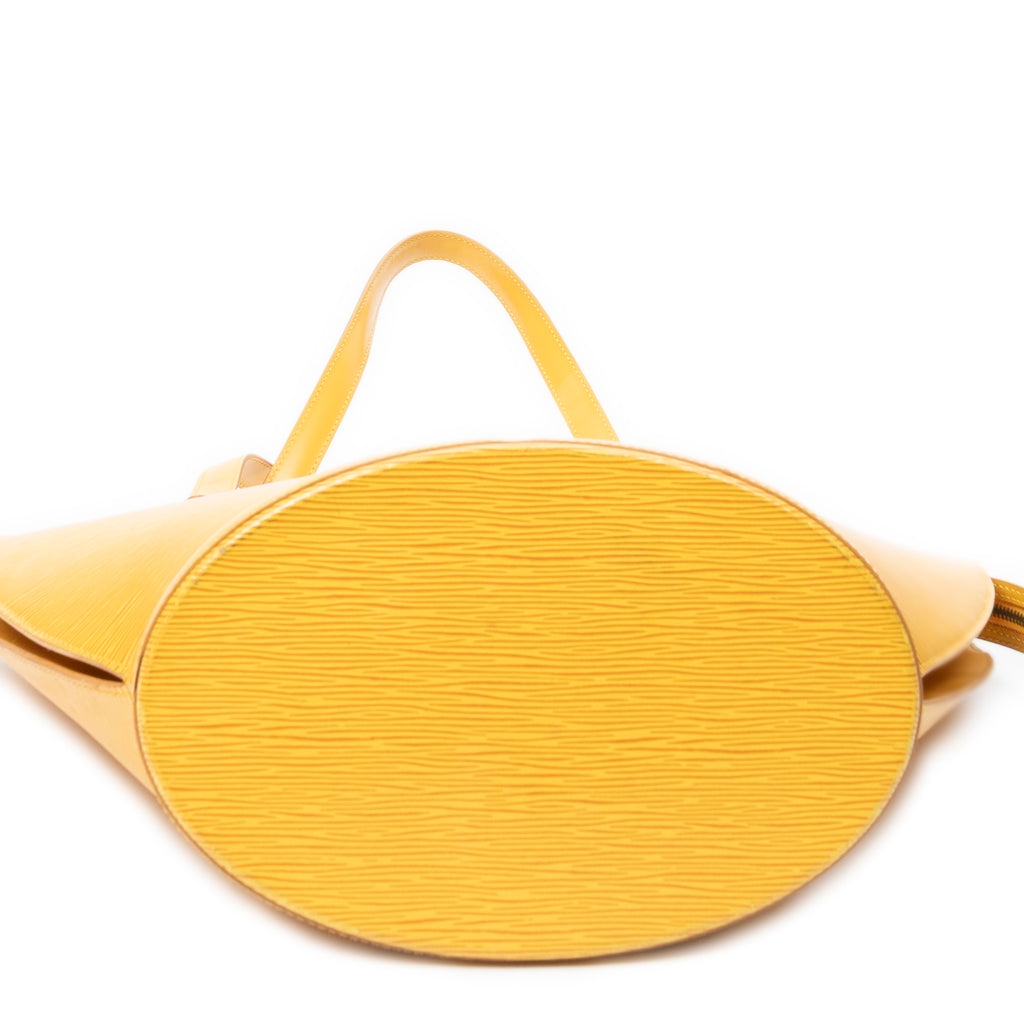 Shoulder Bag St-Jacques Shopping GM Yellow Epi