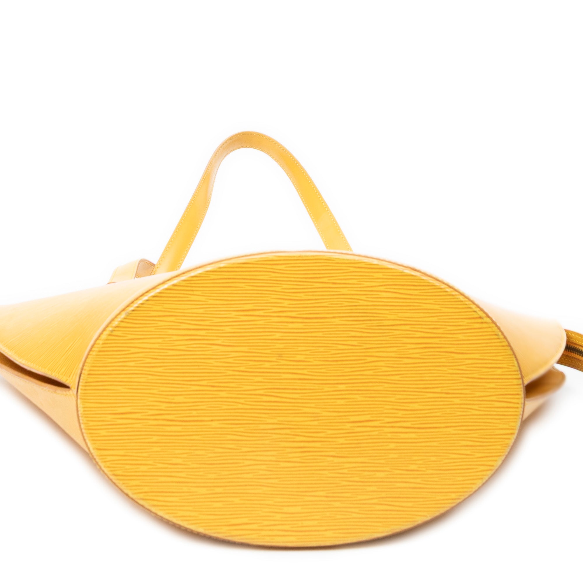 Shoulder Bag St-Jacques Shopping GM Yellow Epi