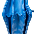 Handbag Business Bag Blue Intrecciato Leather