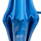 Handbag Business Bag Blue Intrecciato Leather