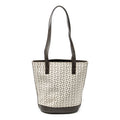 Shoulder Bag Vintage Bucket Tote Beige C Macadam Canvas