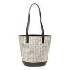Shoulder Bag Vintage Bucket Tote Beige C Macadam Canvas
