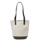 Shoulder Bag Vintage Bucket Tote Beige C Macadam Canvas