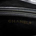 Shoulder Bag Vintage CC Chain Tote Black Quilted Lambskin Leather